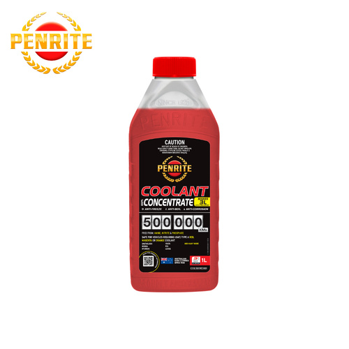 Penrite Red 500,000 KM Coolant Concentrate 1L COOL500RED001