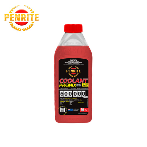 Penrite Red 500,000 KM Coolant PMX 1L COOL500REDPMX001