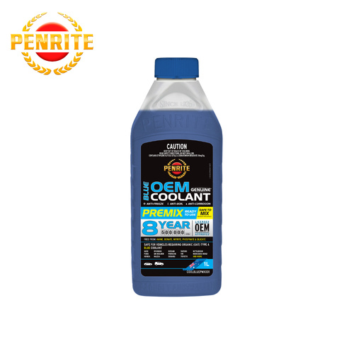 Penrite 7 Year 450,000km Blue Coolant Premix 1L COOLBLUEPMX001