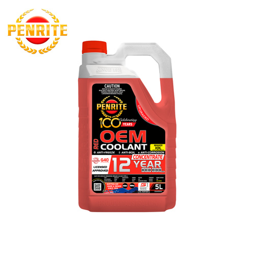 Penrite 8 Year 500,000km Red Coolant Concentrate 5L COOLRED005