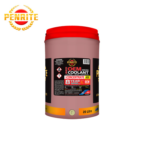 Penrite 8 Year 500,000km Red Coolant Concentrate 20L COOLRED020