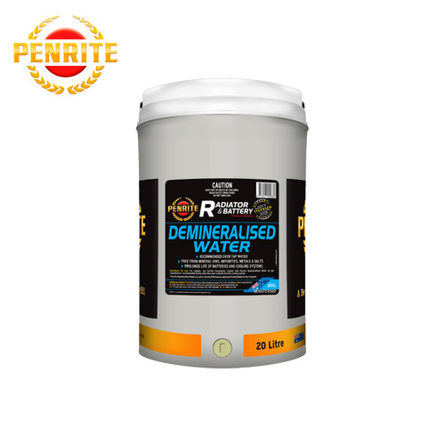 Penrite Demineralised Water 20L DEWATER020