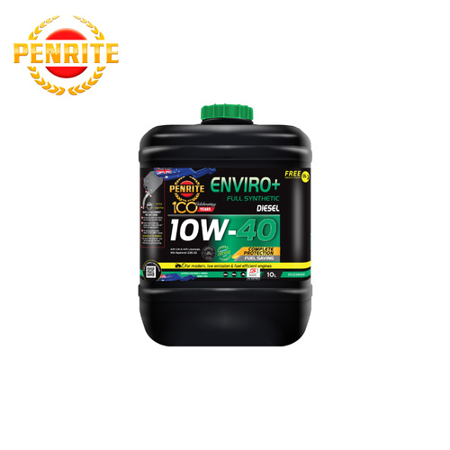 Penrite Enviro+ 10W-40 Diesel Cj-4-Sm Engine Oil 10L