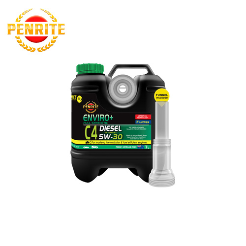 Penrite Enviro+ C4 5W-30 Synthetic Engine Oil 7L EPLUSC4007