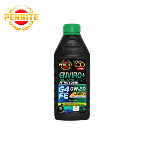 Penrite ENVIRO+ G4 FE 0W-20 Full Synthetic Engine Oil 1L EPLUSG4FE001