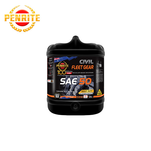 Penrite Convoy Fleet Gear 50 SAE 50 Premium Mineral 20L FG50020