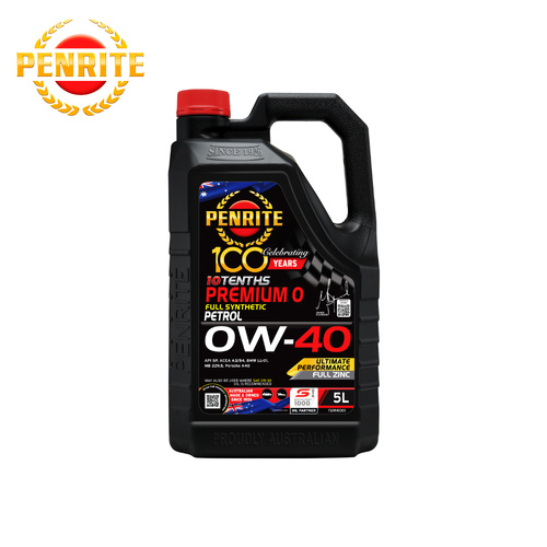 Penrite 10 Tenths Premium 0W-40 Engine Oil 5L