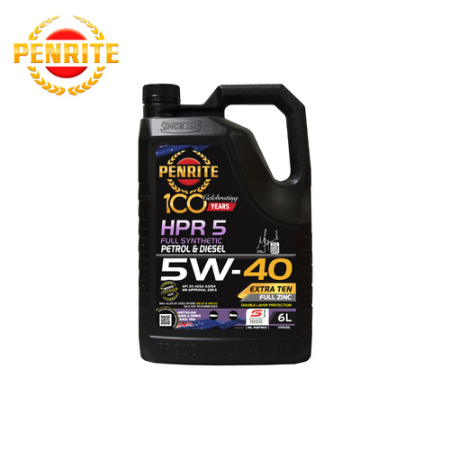 Penrite HPR 5 SAE 5W-40 Engine Oil 6L