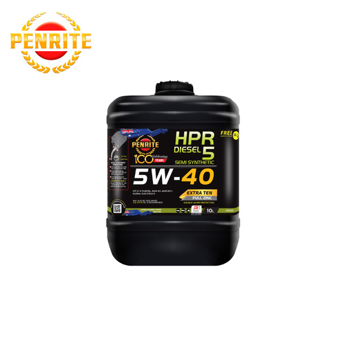 Penrite HPR Diesel 5 SAE 5W-40 Engine Oil 10L