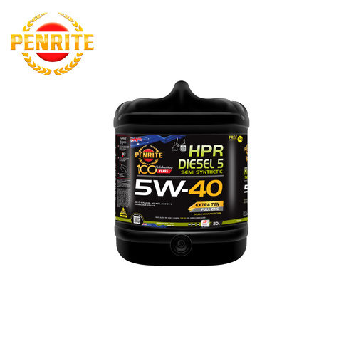 Penrite HPR Diesel 5 SAE 5W-40 Engine Oil 20L