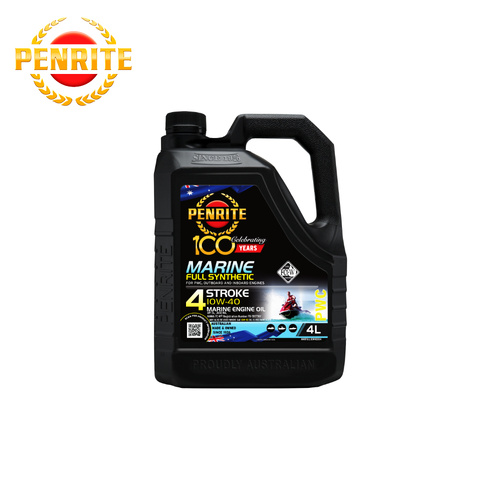 Penrite Marine 10W-40 Synthetic Engine Oil 4L MARFULL10W40004