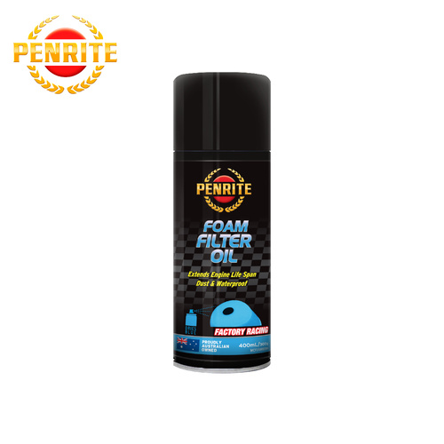 Penrite Foam Filter Oil Aerosol Spray Dust & Water Proof 400ml MCFOAM0004