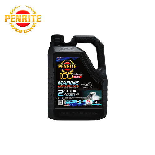 Penrite Marine Outboard 2 Stroke Semi-Syn Engine Oil 4L OUTB004