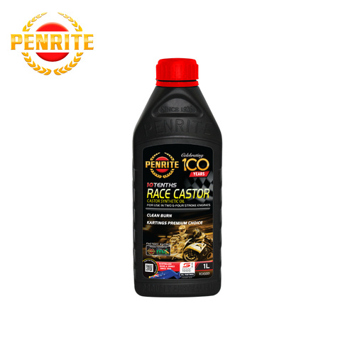 Penrite 10 Tenths Race Castor Oil 20W-40 Two-Stroke Rotary 1L