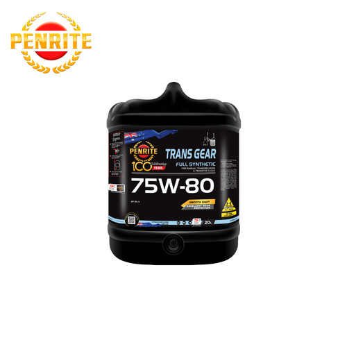 Penrite Trans Gear SAE 75W-80 Full Synthetic Engine Oil 20L TG7580020