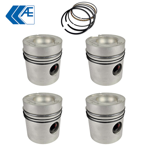 Piston & Ring Set STD FOR Ford Dover 90 4.2L 4 Cylinder Diesel 1981 on