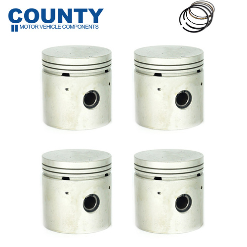 Piston & Ring Set 030" FOR Triumph TR4 TR4A 1961-1967
