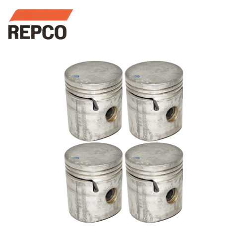Flat Top Piston Set 020 FOR Opel Olympia Rekord Caravan 1938-1958 1488cc