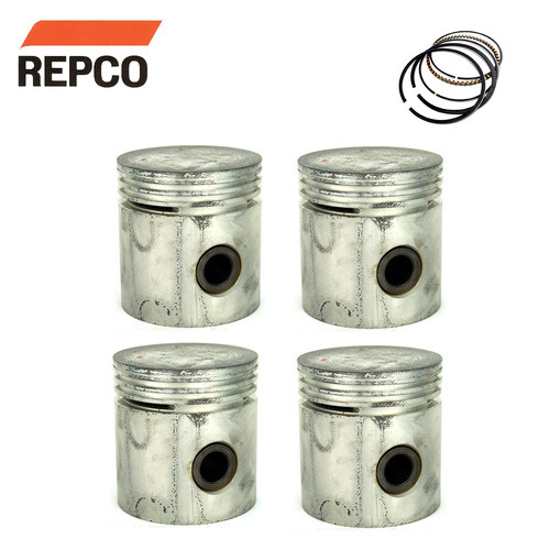 Piston & Ring Set 040" FOR Fiat 1100 103 1.1L 1089cc 1953-1963