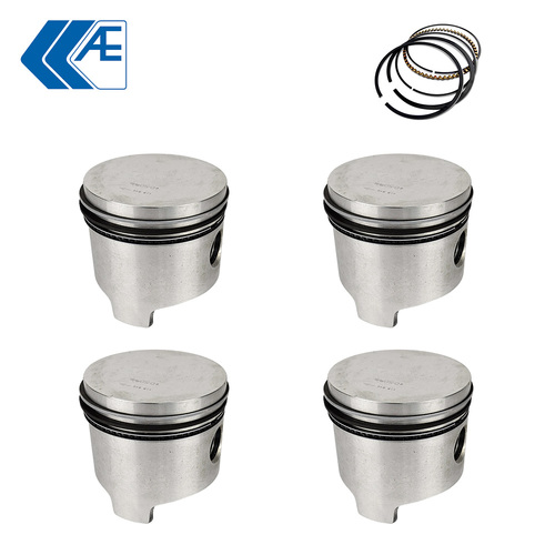 Piston & Ring Set 020" FOR Daihatsu Toyota 1968-1984 2.0L 5R 4 Cylinder OHV 8V