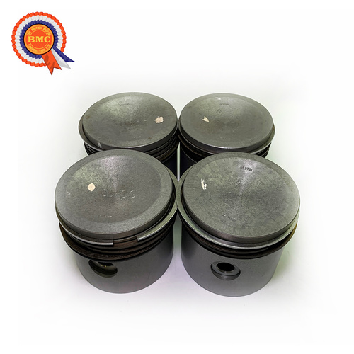 Piston & Ring Set STD FOR MG MGB 5 Main 1798cc Circlip Long Skirt Genuine BMC