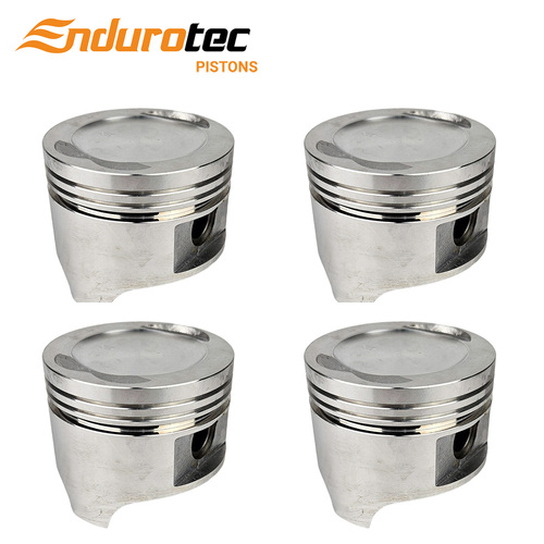 Piston Set 040" FOR Ford Courier Econovan Spectron Mazda E2000 626 2.0L FE