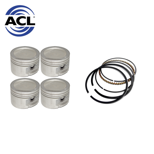 Piston & Ring Set 010” FOR Daewoo 1.5i Cielo 1994-1998 1.5 G15MF SOHC 8V ACL