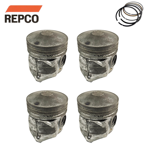 Piston & Ring Set 020" FOR Peugeot 203 1949-1961 1.3L 4 Cylinder