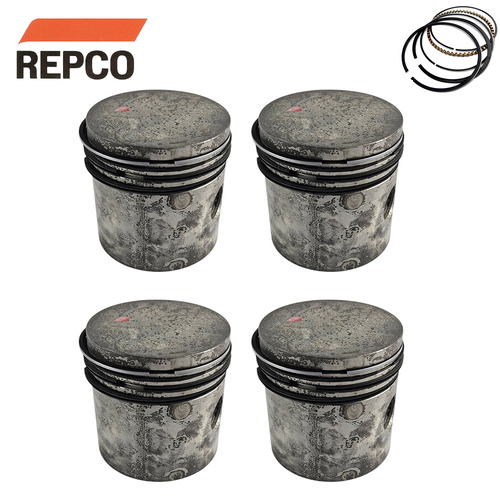 Piston & Ring Set STD FOR Standard Vanguard Triumph Renown 1948-1958 2.1L OHV