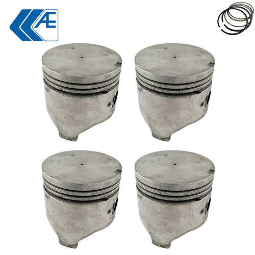 Piston & Ring Set +020" FOR Toyota Corona MKII 1600 1700 1900 1969-1973 6R 7R 8R