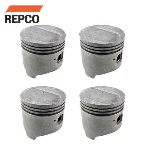 Piston Set +040" FOR Toyota Corona MKII 1600 1700 1900 1969-1973 6R-B 7R-B 8R-B