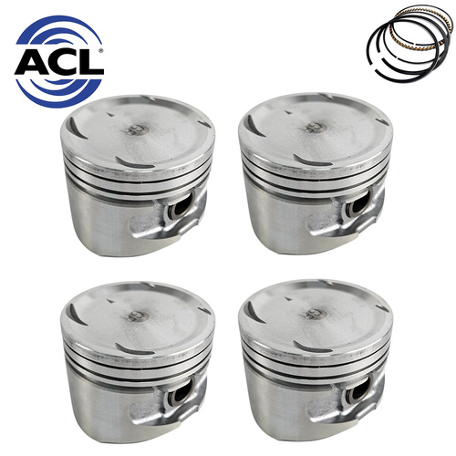 Piston & Ring Set +020” FOR Mitsubishi Galant HG HH 1989-1992 2.0 4G63 DOHC 16V