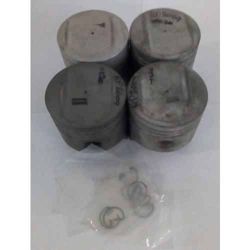 Piston & Ring Set FOR Mitsubishi Colt 1000 1000F A20 KE43 020 Genuine Mitsubishi