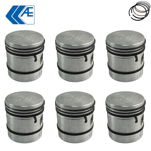 Piston & Ring Set +040" FOR Triumph Vitesse 1962-1966 1.6L L6 OHV 12V