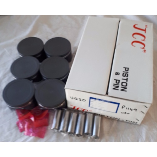 JCC Piston & Ring Set FOR Nissan Cefiro Presage Bassara VQ30DE 3.0L V6 +0.75mm