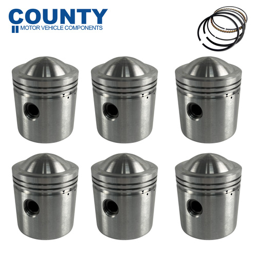 Piston & Ring Set +020" FOR Jaguar XK 3.8 Litre 1958-1968 (9.0:1 CR)