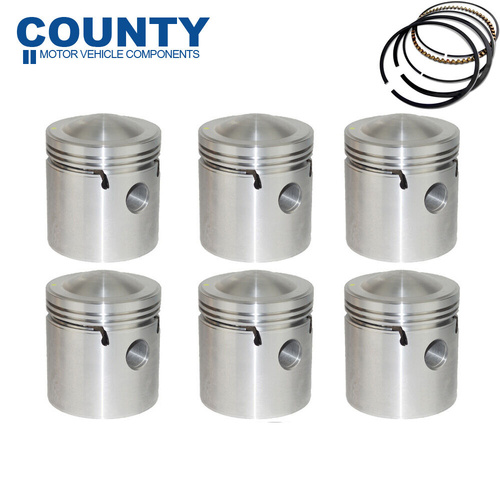 Piston & Ring Set +030" FOR Jaguar XK 3.8 Litre 1958-1968 (8.0:1 CR)