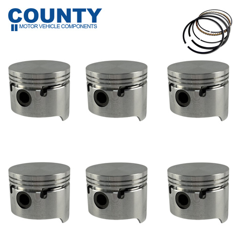 Piston & Ring Set STD FOR Triumph TR5 PI TR6 PI TR250 2500 S 2500 TC 68-75 2.5L