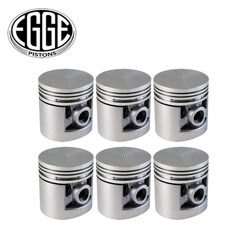 Flat Top Piston Set +020" FOR Chevrolet 216 Straight 6 Cylinder 1941-1953