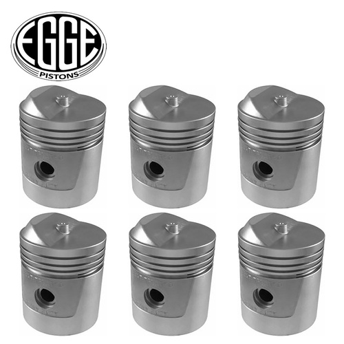 Piston Set 060" FOR GMC Truck 6 Cylinder 4.4L 270 OHV 1941-1963
