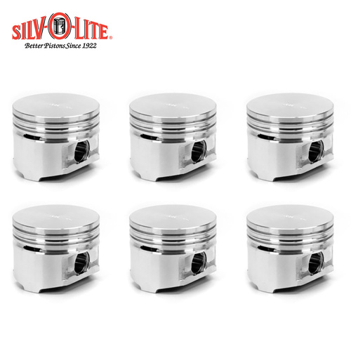 Piston Set 030" FOR Holden HR HK HT HG 1966-1971 186 6 Cylinder Red Motor