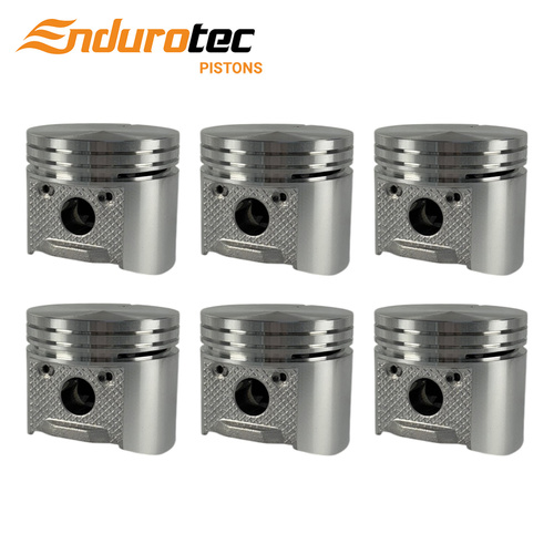 Piston Set STD FOR Holden HR HK HT HG 1966-1971 186 6 Cylinder Red Motor
