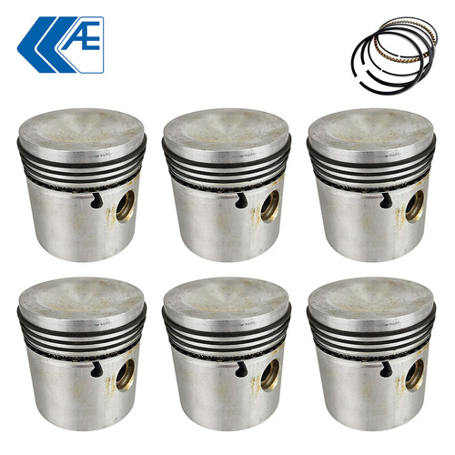 Dish Top Piston & Ring Set 020 FOR Austin A99 A110 Wolseley 6/99 6/110 2.9 59-68