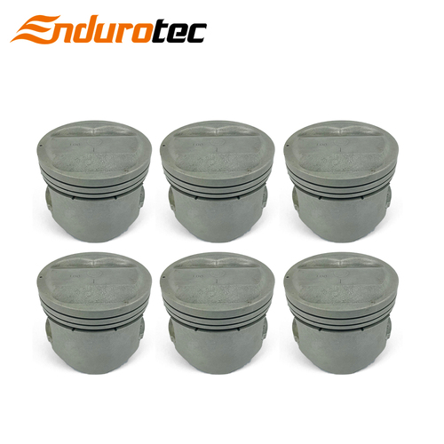 Piston Set +040" FOR Nissan Skyline R31 Patrol GQ Holden Commodore VL RB30 3.0