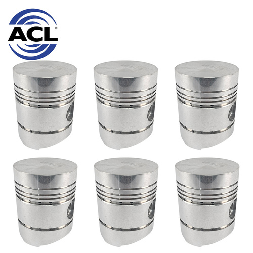Piston Set 040" FOR Ford Trader Mazda E4100 Titan T4100 1972-1980 4.1L ZB Diesel