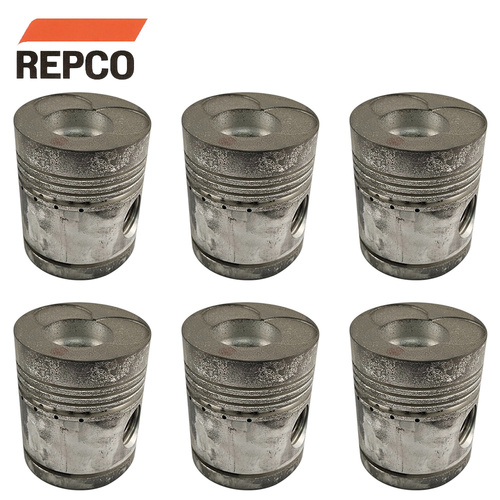 Piston Set 020" FOR 6D Ford Thames Trader 5.4L L6 590E Diesel 1957-1965