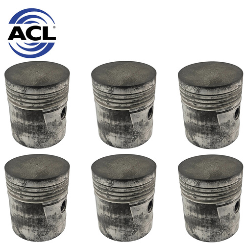 Piston Set 020" FOR International R S Series 1953-1957 BD282 L6 Vertical Valve 