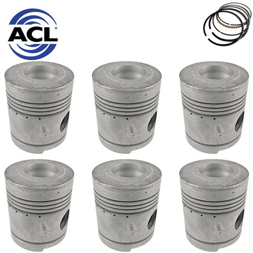 Piston & Ring Set STD FOR Bedford J S TK CJ EJ 1962-1975 5.4L 330 L6 Diesel