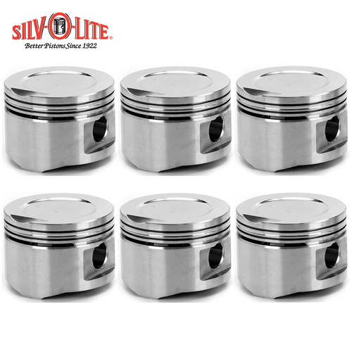 Dish Top Piston Set +040" FOR Ford Falcon ED EB EF EL 4.0L 6 Cyl 1992-1998  