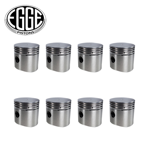 Flat Top Piston Set +060" FOR Ford Flathead 221 V8 3 1/16" 21 Stud 1932-1936